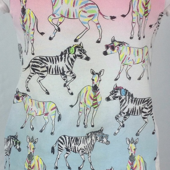 Girls zebra t-shirt - Picture 5 of 8